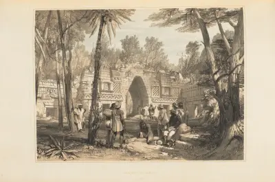 Gateway at Labnah av Frederick Catherwood