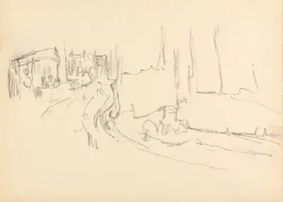 Cave of the Golden Calf; Interior of a Theatre av Spencer Frederick Gore