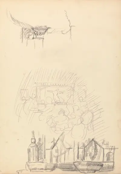 Cave of the Golden Calf; Sketches of a Stage and Bar av Spencer Frederick Gore