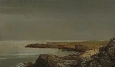 Kustscen av John Frederick Kensett