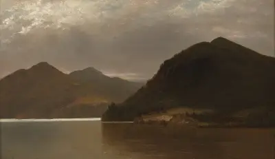 Lake George, 1870 av John Frederick Kensett