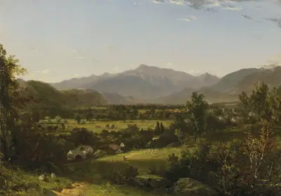 Mount Washington från North Conway av John Frederick Kensett