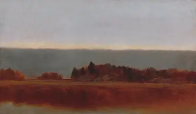 Saltäng i oktober av John Frederick Kensett