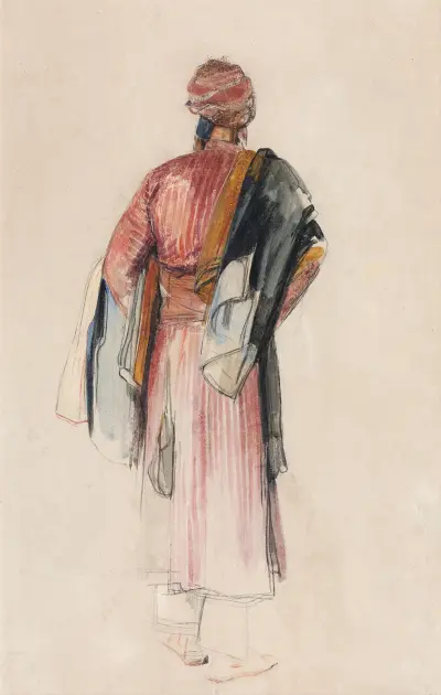 A Bedouin av John Frederick Lewis