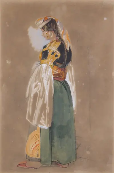 A Jewish Woman Of Gibraltar Or Tangier av John Frederick Lewis