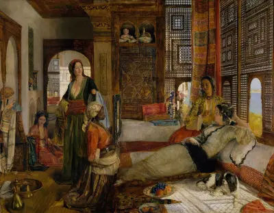 The Harem av John Frederick Lewis
