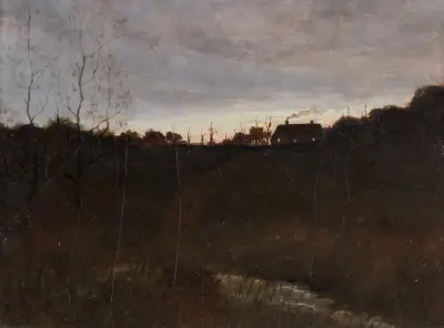 Nocturne av John Frederick Peto
