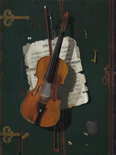 Die alte Violine von John Frederick Peto