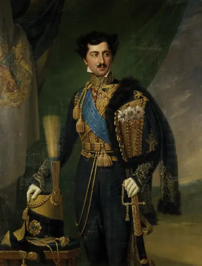 Oscar I (1799-1859), king of Sweden and Norway av Fredric Westin