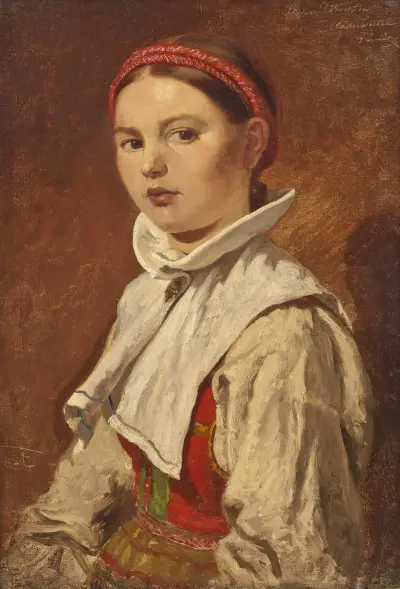Såsser Kerstin Andersdotter, Dalecarlia av Johan Fredrik Höckert