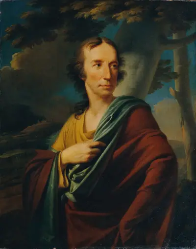 Herrenporträt av Heinrich Friedrich Füger