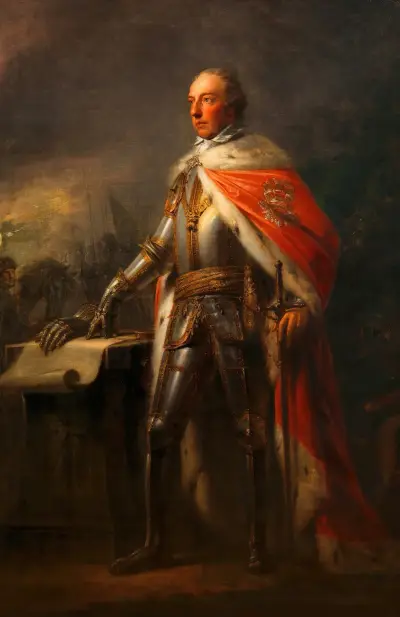 Kaiser Joseph II. in Rüstung av Heinrich Friedrich Füger