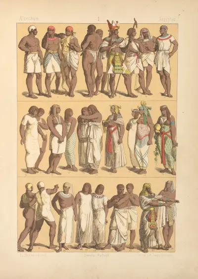 Aegypter av Friedrich Hottenroth
