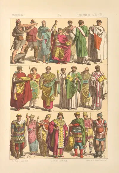 Byzantiner 400-700 av Friedrich Hottenroth