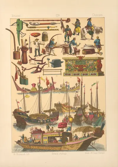 Chinesen av Friedrich Hottenroth