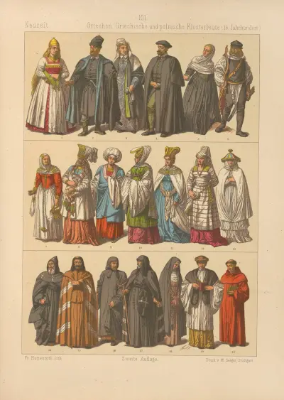 Griechen. Griechische und polnische Klosterleute av Friedrich Hottenroth