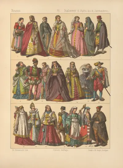 Italiener, 1884 – nr 3 av Friedrich Hottenroth