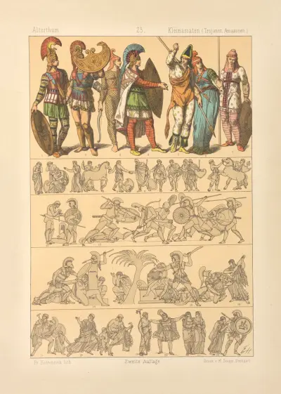 Kleinasiaten (Trojaner, Amazonen) av Friedrich Hottenroth