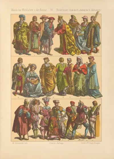 Nederländare av Friedrich Hottenroth