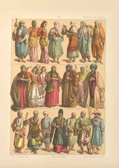 Perser av Friedrich Hottenroth