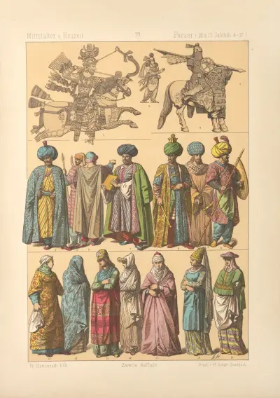 Perser av Friedrich Hottenroth