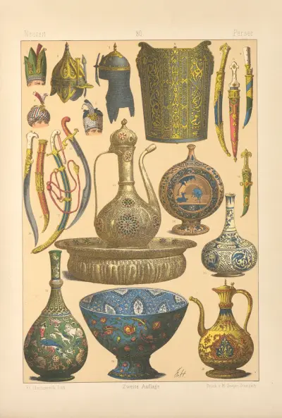 Perser av Friedrich Hottenroth