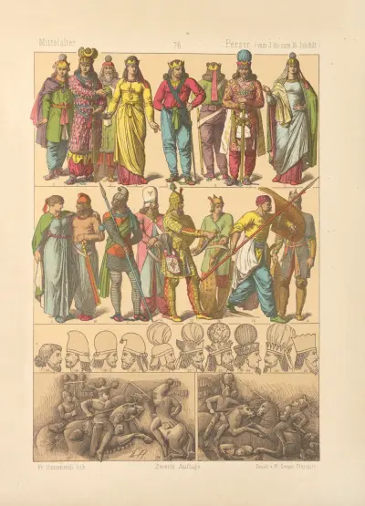 Perser av Friedrich Hottenroth