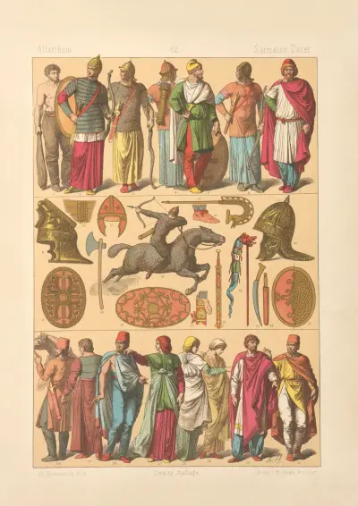 Sarmaten Dacer av Friedrich Hottenroth