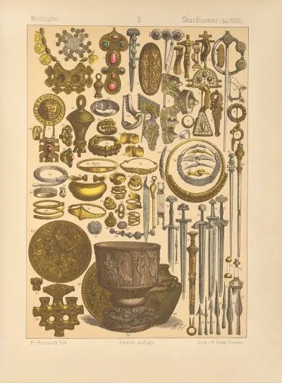 Skandinavier, 1884 – nr 2 av Friedrich Hottenroth