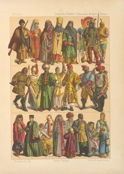 Tatariska stammar av Friedrich Hottenroth