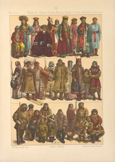 Plemiona tatarskie, 1884 – nr 3, Friedrich Hottenroth