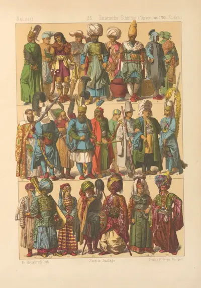 Tatariska stammar av Friedrich Hottenroth
