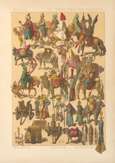 Tatariska stammar av Friedrich Hottenroth