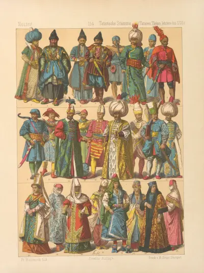 Tatariska stammar av Friedrich Hottenroth