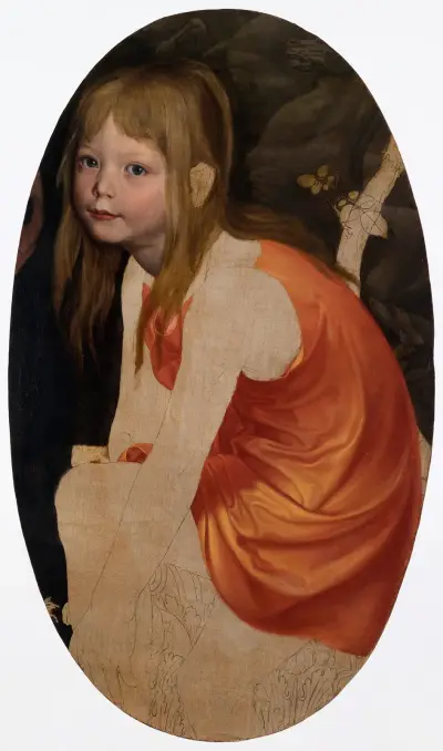 Portrait of the Artist’s Son, Karl av Karl Friedrich Schinkel