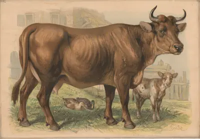 Cow av Friedrich Specht