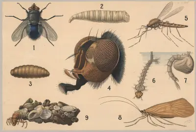 Diptera and Caddisfly av Friedrich Specht