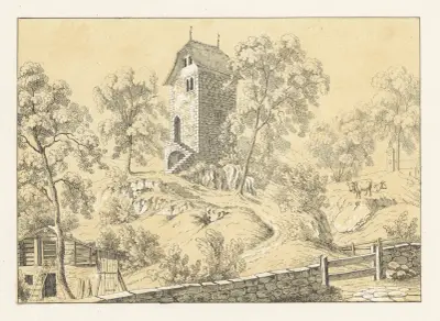 Aha. Od. Dolny zamek w Sarnen, Johann Friedrich Wagner