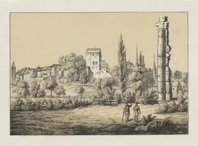 Avenche av Johann Friedrich Wagner