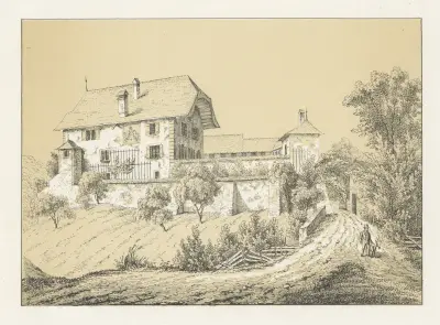 Corbieres av Johann Friedrich Wagner