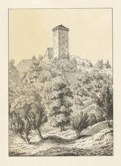 Les Clees av Johann Friedrich Wagner
