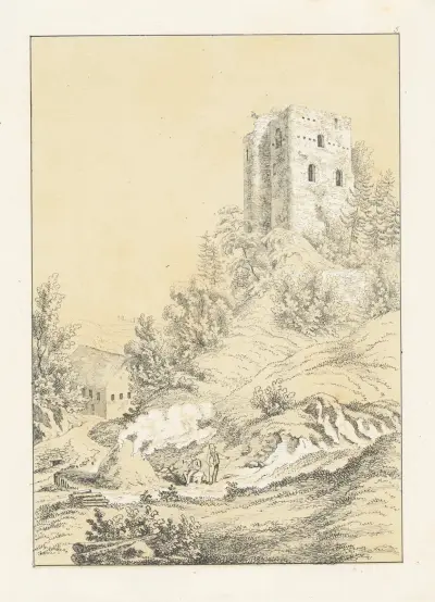 Rothberg av Johann Friedrich Wagner