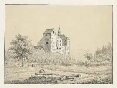 Wartensee av Johann Friedrich Wagner