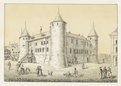 Yverdon av Johann Friedrich Wagner