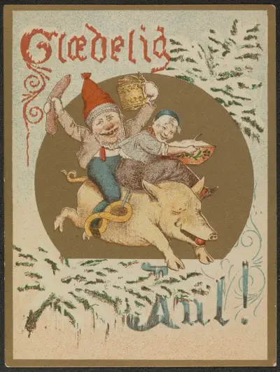 Julkort av Harald Frithjof Petersen