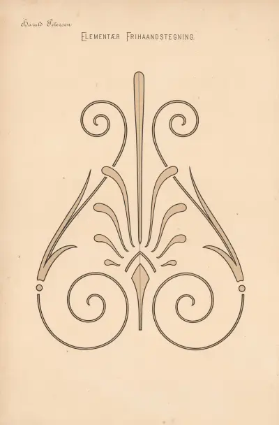 Elementary Freehand Drawing Pl.25 av Harald Frithjof Petersen