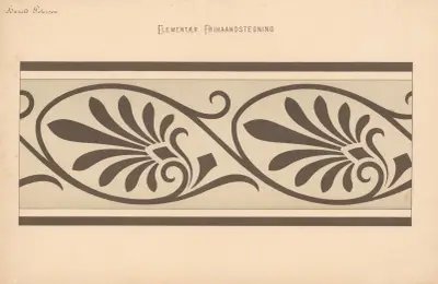 Elementary Freehand Drawing Pl.34 av Harald Frithjof Petersen