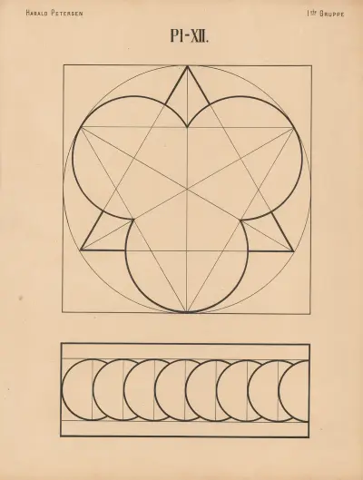 Elementary Freehand Drawing vol.1 Pl.12 av Harald Frithjof Petersen