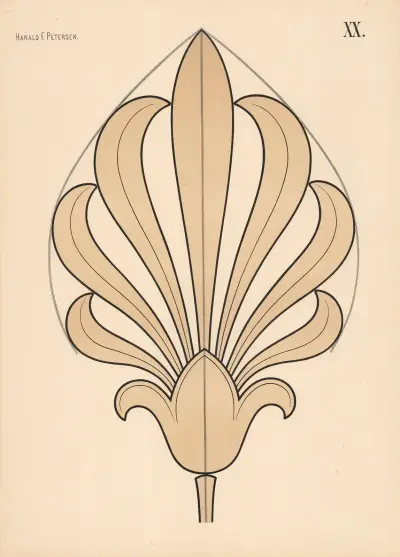Elementary Freehand Drawing vol.2 Pl.20 av Harald Frithjof Petersen