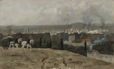 Parisian View, Frits Thaulow